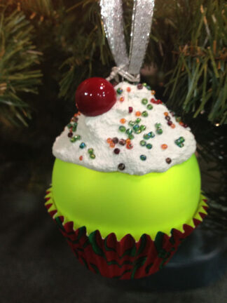 Cupcake Christmas Ornament