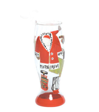 Hot Daddy Clause Mini-Pilsner Ornament