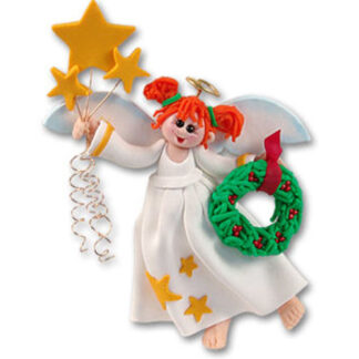 Angel with Wreath Ornament