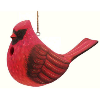 Cardinal Shaped Birdhouse