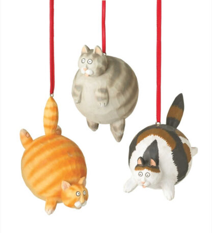 Fat Cat Ornaments