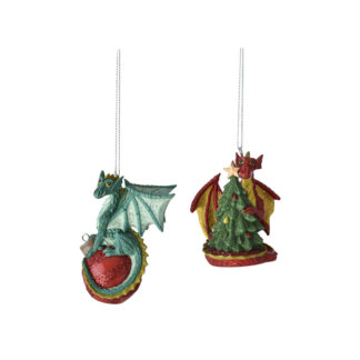 Festive Dragon Ornaments