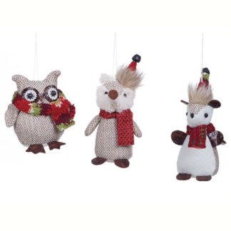 Santa's Friends Ornaments