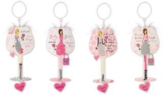 Pink Girly Ornament & Magnet