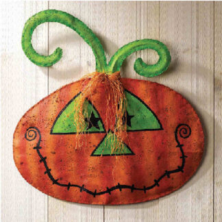 Pumpkin Halloween Door Decoration