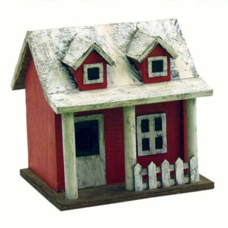 House with Picket Fence Birdhouse