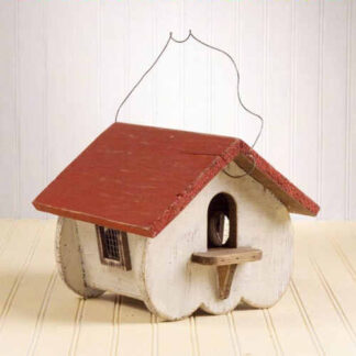 Red Roof Birdhouse