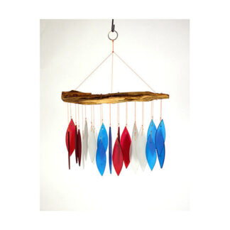 Red, White, & Blue Driftwood Chime