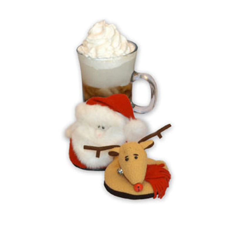 Santa and Reindeer Coaster