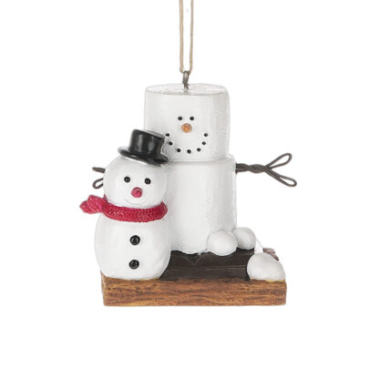 S'mores Snowman Ornament