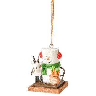 S'mores with Reindeer Ornament