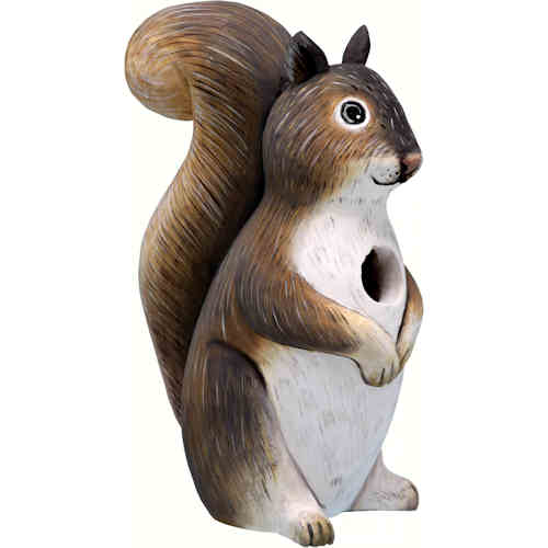 Squirrel Shaped Birdhouse - Available - Happy Holidayware