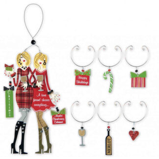 True Friend Ornament and Wine Charms